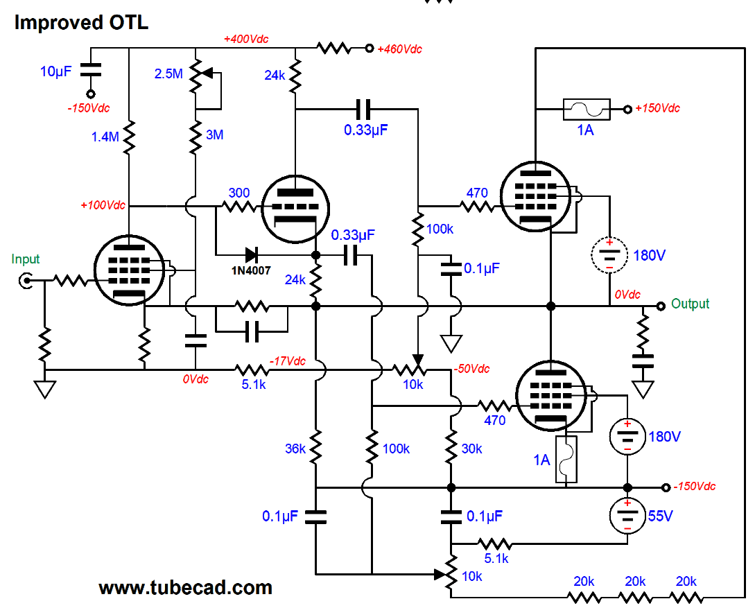 OTL Amplifier Remake